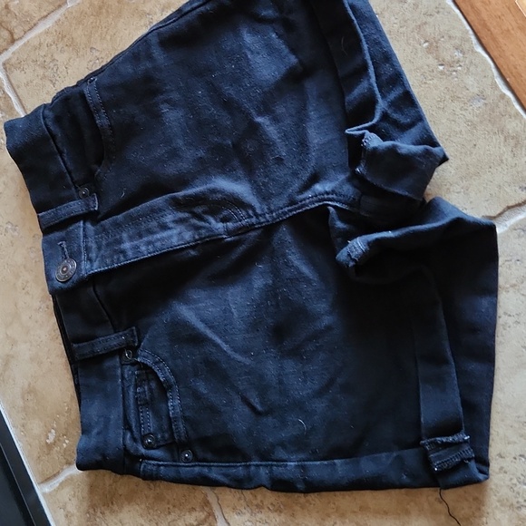American Eagle Outfitters Pants - American Eagle black high waisted shorts womans size 0